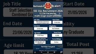 apply https://nationaljobalert.com/ #currentaffairs #sarkarunaukari #mpsc #upsc #govtjobs #ssccgl