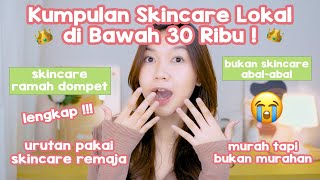 Rekomendasi Skincare Lokal Murah di Bawah 30 Ribu || Desty Yufenti