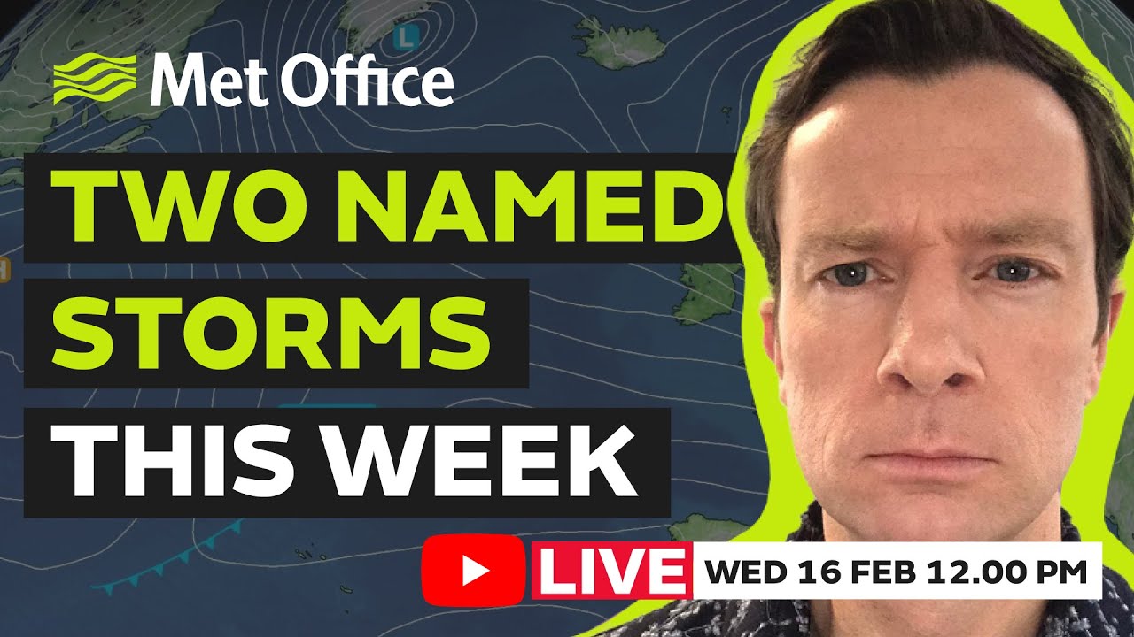 Two storms this week - YouTube