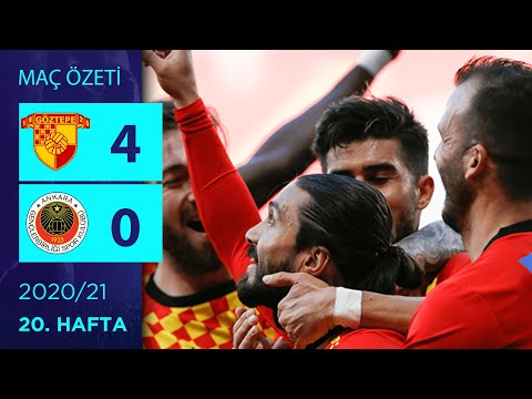 ÖZET: Göztepe 4-0 Gençlerbirliği | 20. Hafta - 2020/21