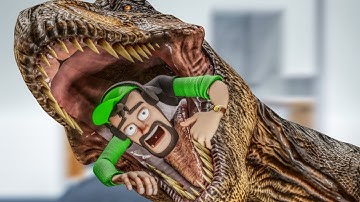 Dinosaurs Attacked The City in Gmod?! (Garry