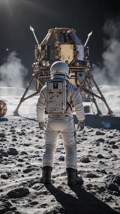 Astronaut on the Moon’s Surface 🌕🚀