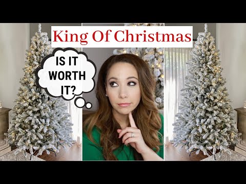 King Of Christmas Tree Review: SETUP | FLOCKING | LIGHTS | SMELL