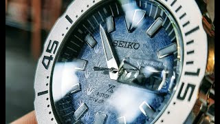Seiko Save the Ocean 'Happy Feet' Arctic Edition Monster Watch - SRPG57K1 -  YouTube