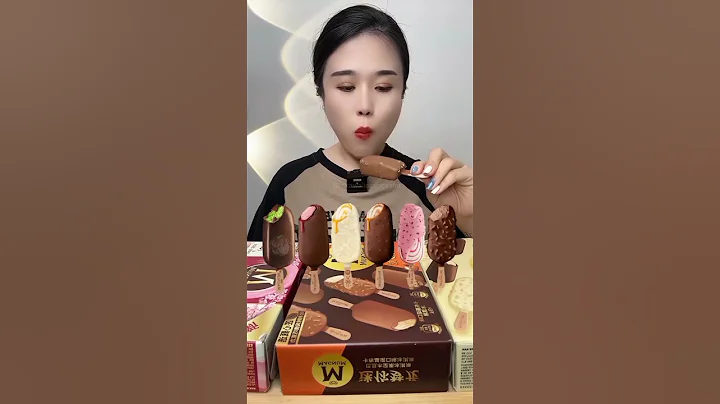 Devouring Ice Creams in One Bite |  #asmr #food #funny #eating #shorts - DayDayNews