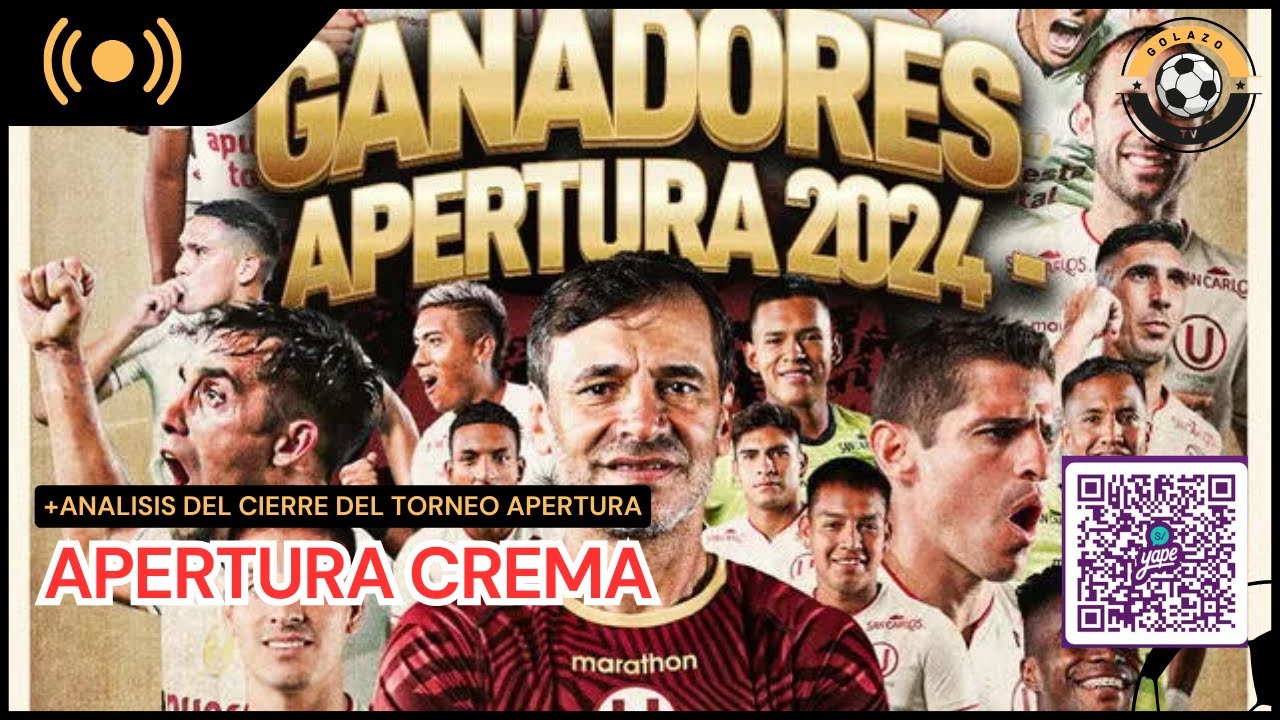 UNIVERSITARIO GANADOR DEL TORNEO APERTURA - YouTube