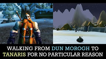 Wow Classic Road-trip: Walking from Dun Morogh to Tanaris