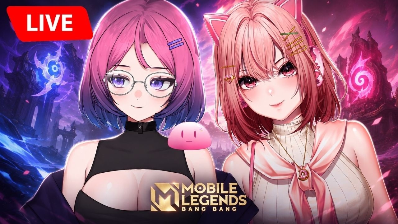【🔴LIVE Mobile Legends】 98% KETAWA 2% KEMENANGAN @melcarooo #3 -Vtuber ID