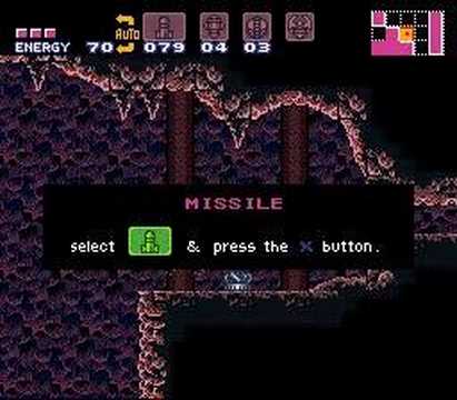 Super Metroid - Shinespark Example