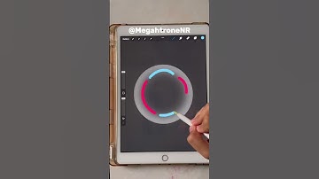 How to draw a Bubbles 🫧 in Procreate #shorts