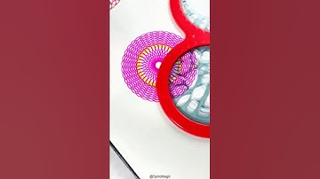 Intricate Designs with Simple Tools #spirograph #asmr