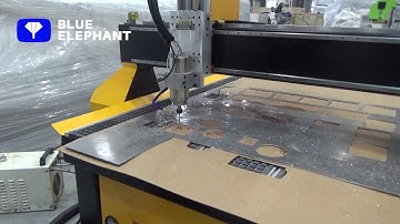 ELE1325 CNC router test video for Mr  Luca