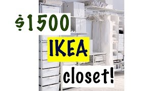 HI GUYS! THIS IS A $1500 DIY IKEA DESIGN and CALIFORNIA CLOSET HACK! View My UnFrumpy Vacation/Life Photos http://