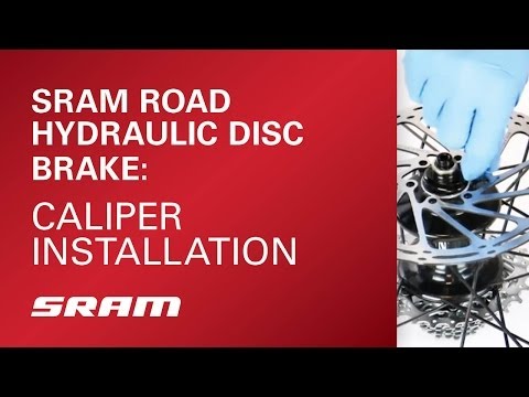 SRAM Road Hydraulic Disc Caliper Installation