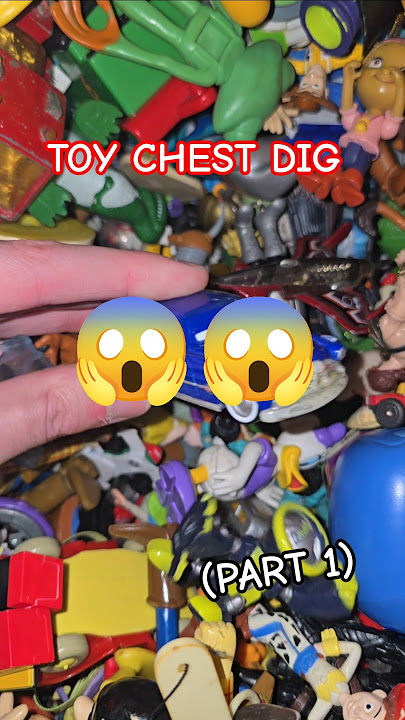 toy chest dig (Part 1) #toys #asmr #nostalgia