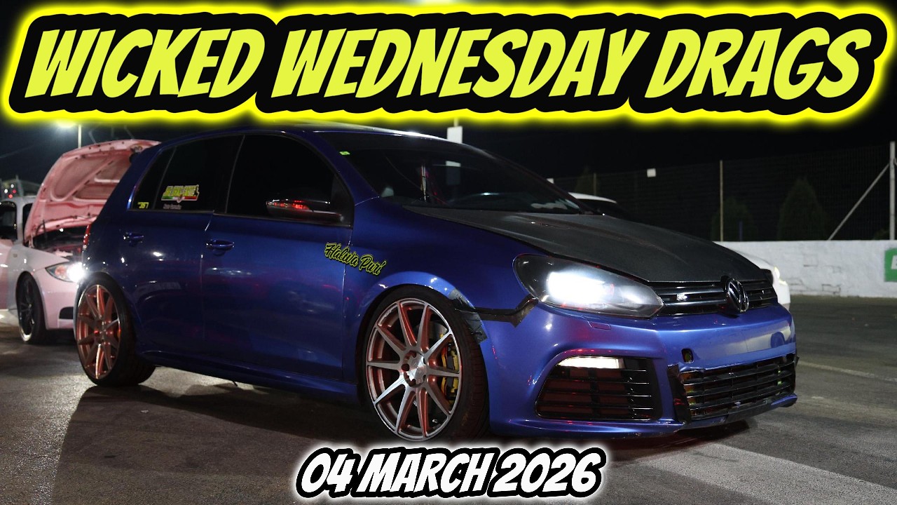 Rock Raceway | WICKED WEDNESDAY DRAGS | 04 March 2026 #dragrace #motorsport #automobile