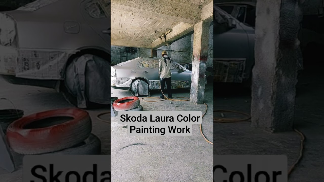 Skoda Laura Color Painting Work