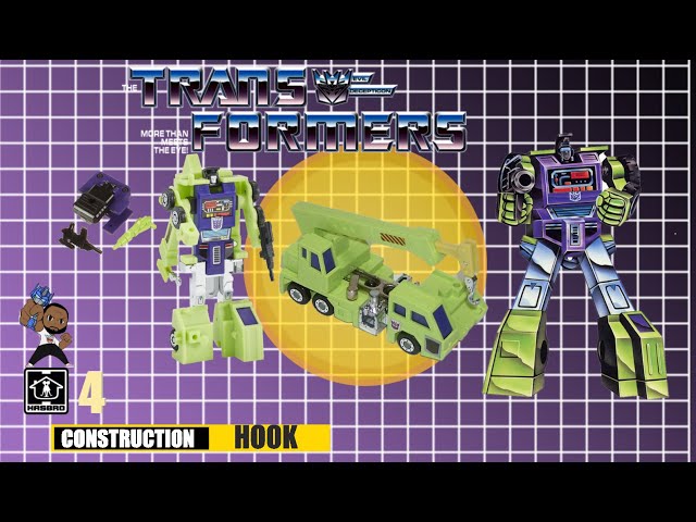 Transformers G1 Decepticon HOOK Vintage 1985 