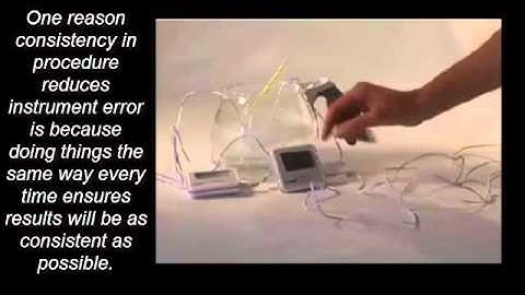 Bias and Precision Video 2: Instrumentation Error