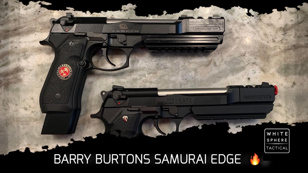 トイガン SAMURAI EDGE Barry Burton MODEL Vol. II Tokyo Marui Samurai Edge Barry Burton Model | 15th Anniversary