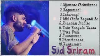 Sid Sriram All Love Hit Songs In Telugu Feel The Love
