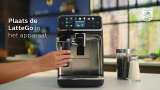 Philips Espresso 4300 & 5400 series LatteGo | Hoe installeer en gebruik ik de machine?