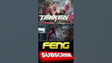 TEKKEN 8 Feng Wei MaxDamage Combo #shorts #shortvideo #feng #dreadprince #tekken8 #gaming #tekken7