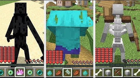 Morphing Into Every Mutant Creature What Minecraft Mutant Creature Is The Most Powerful