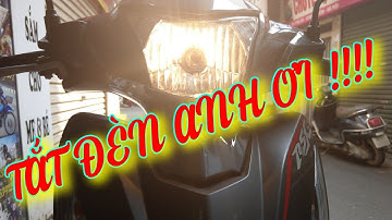 TẮT ĐÈN PHA WAVE RSX 2020