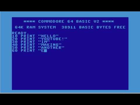 Cool Commodore™ Basic Scripting/Programming: Print Command 