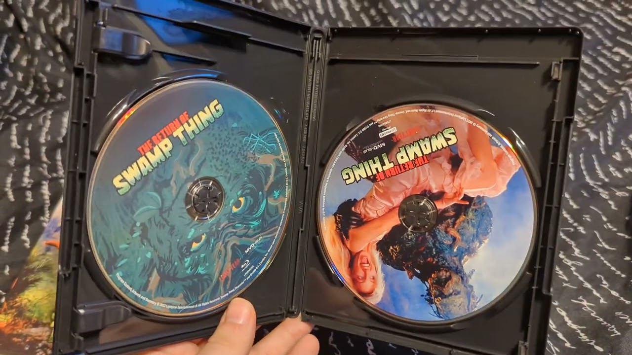 The Return of Swamp Thing (1989) (Lightyear Entertainment/MVD) 4K Ultra HD Unboxing