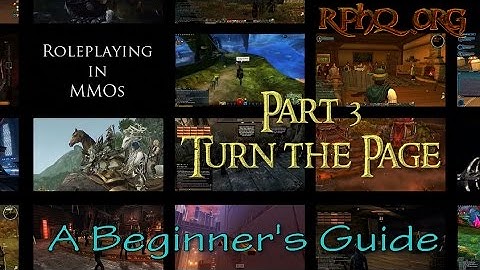 RPing in MMOs: A Beginner