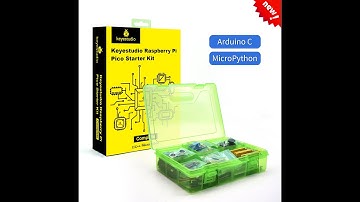 keystudio Raspberry Pi Pico starter kit K3025F first video
