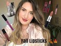 My Top Lipsticks For Fall Drugstore and High end| Autumn 2019