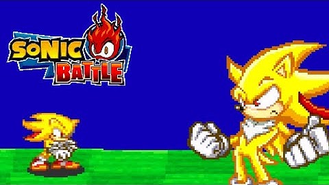 Super Shadic in Sonic Battle - Mod by @plusultra4524
