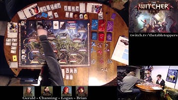 TheTableToppers Play The Witcher Board Game - Part 3