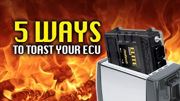💬 5 Ways to Toast Your ECU | TECHNICALLY SPEAKING