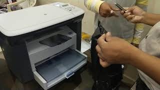 UnBoxing HP LaserJet Multi-function Printer M1005 | Complete Installation windows 7.8.1 &amp; 10.