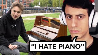Davie504 declared WAR on piano (response)