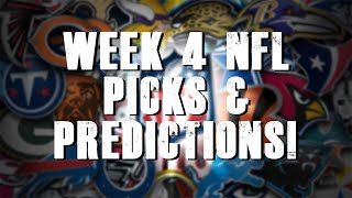 NFL 2021 Week 4 Picks & Predictions!