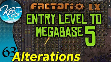 Factorio 1.X Entry Level to Megabase 5 - 63 - CHANGE OF INSERTERS - Guide, Tutorial