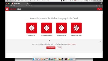 Create account for  Wolfram Cloud