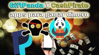 Giftpanda y Cashpirate aplicaciones para ganar dinero desde tu celular screenshot 5