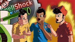 GAME OF RAGE AND FAILURE! | Derp Crew Disbanded (Shellshock Live w/ Friends)