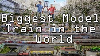 LARGEST MODEL TRAIN IN THE WORLD  World's BIGGEST MODEL AIRPORT  Miniature Wonderland Hamburg