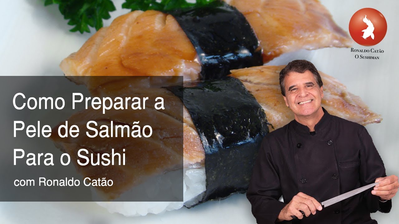 Como preparar a pele de salmão frita