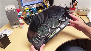 Range Rover L322 Speedometer Instrument Cluster Strip down