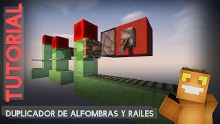 Tutorial Redstone - Duplicador de Alfombras y Raíles / Minecraft 1.11.2+