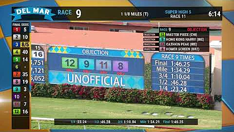 Master Piece wins Eddie Reed Stakes (Gr.II) race 9...