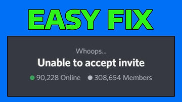 How To Fix Unable to Accept Discord Invite (Whoops Unable To Accept Invite)